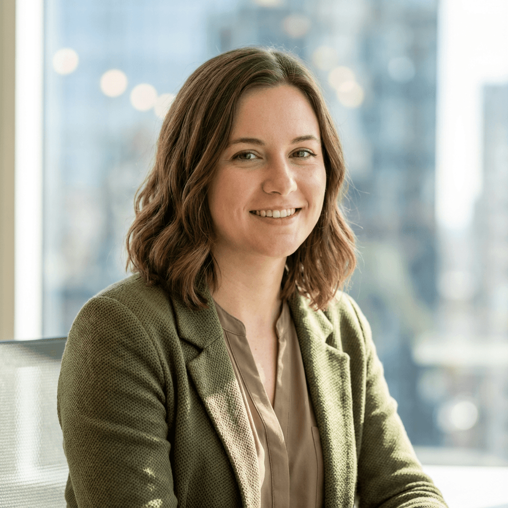 Professional headshot of the client services coordinator